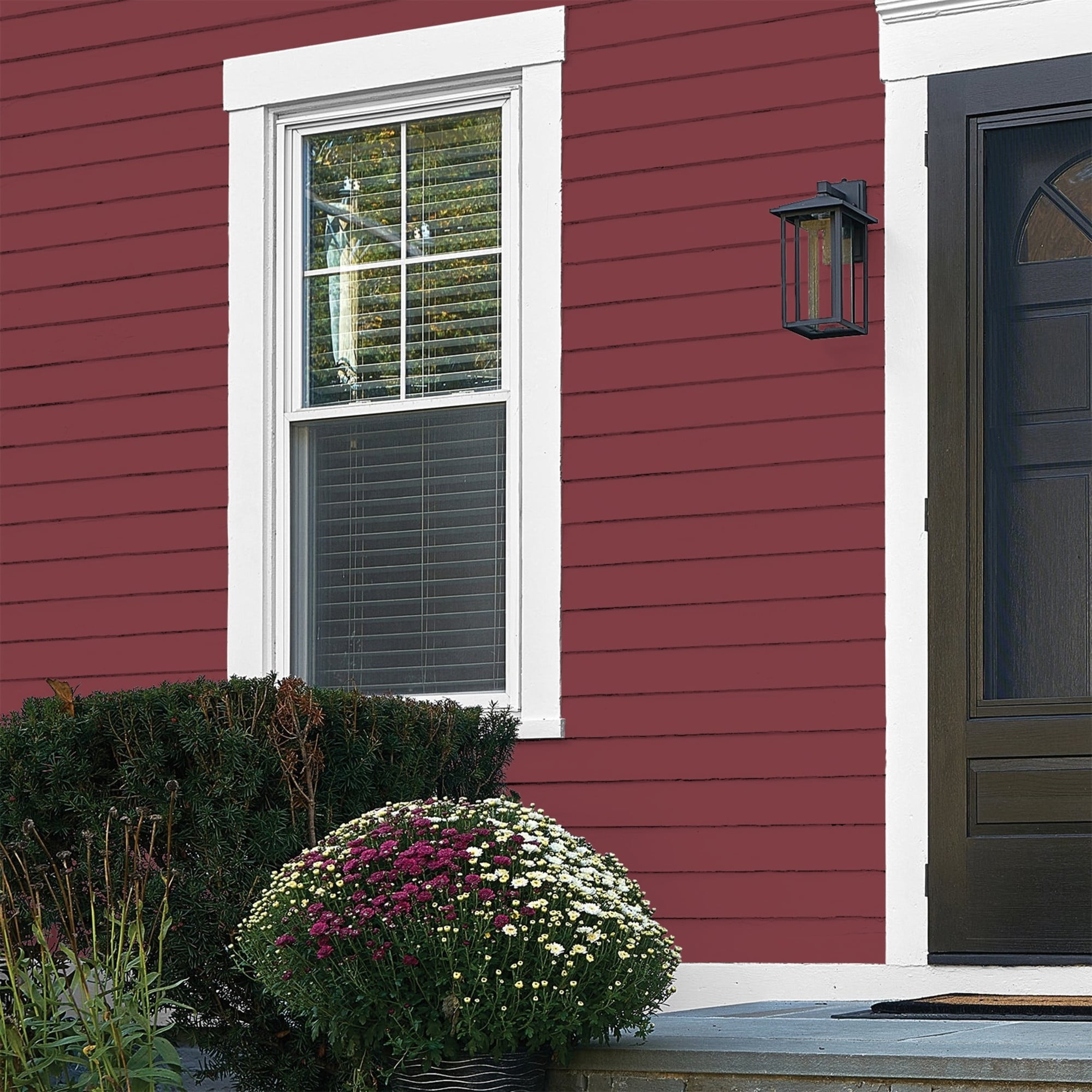 HEP Ruby Lips Exterior Paint + Primer Flat , 1 Gallon