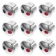 thumbnail image 2 of 10pcs Hot And Cold Water Faucet Label Temperature Indicator Buttons Faucet Handle Index Buttons Hot Cold Water Markers For Kitchen Faucet Handle Repla, 2 of 4