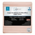 thumbnail image 1 of Juego De Sábanas Mainstays Individual Liso Blush, 1 of 4