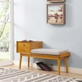 thumbnail image 2 of Crosley Landon 1 Tiroir de Rangement Entrée Banc en Gland, 2 of 10