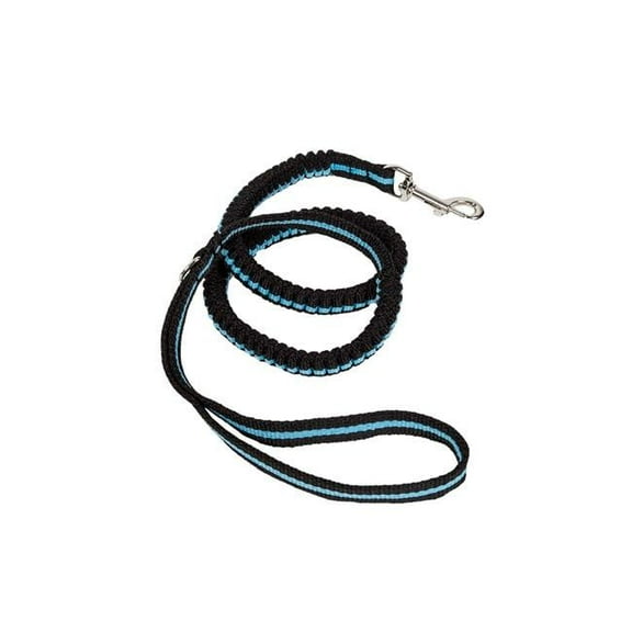 Retract A Wag Shock Absorption Dog Leash, Blue - One Size