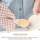 thumbnail image 3 of KAKOWELY Guantes De Cocina Aislantes En Café Con Gancho Para Colgar Uso En Y Microondas, 3 of 6