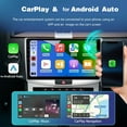 thumbnail image 2 of 9" Android 15 Car Stereo Radio GPS Navigation 2+32G Wireless CarPlay Android Auto Bluetooth WiFi FM RDS SWC AHD Backup Camera for Jeep Wrangler JL 2018-2019, 2 of 10