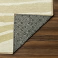 thumbnail image 4 of My Magic Carpet 2.5x7' Machine Washable Non-Slip Stain-Resistant Kitchen Hallway Rug, Waves Natural, 4 of 5