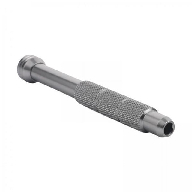 DOLITY Poignée d'Arbre de Tournevis 6xHex pour Embout de Tournevis 4mm Aluminium