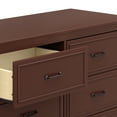 thumbnail image 5 of DaVinci Charlie 6-Drawer Double Dresser in Crimson, 5 of 5