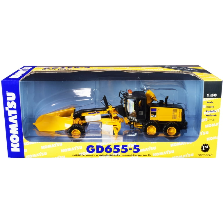 Komatsu GD655-5 Motor Grader, V-Plow - Walmart.com