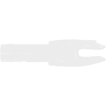 Easton 290212 X 5mm 0.098 White 12 Pack Internal Fit Crossbow Bolt Nock