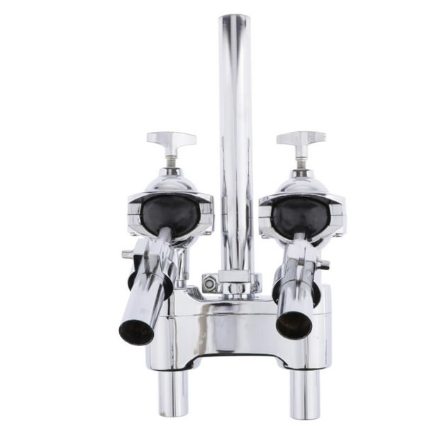 Soporte de montaje Yuyangstore para Tom doble duradero accesorios de batería Chapados en plata