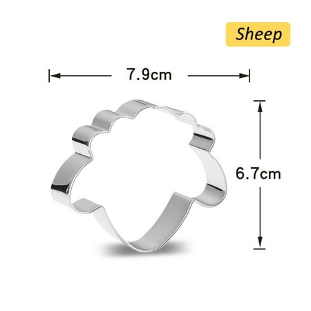 

1PC Eid Mubarak Biscuit Mold Moon Star Church Camel Cookie Cutters DIY Cake Baking Tools Ramadan Kar