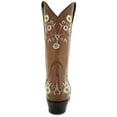 thumbnail image 6 of Women's Snipped Toe Western Boots | Floral Showstopper Cowgirl Boots (M50044), 6 of 9