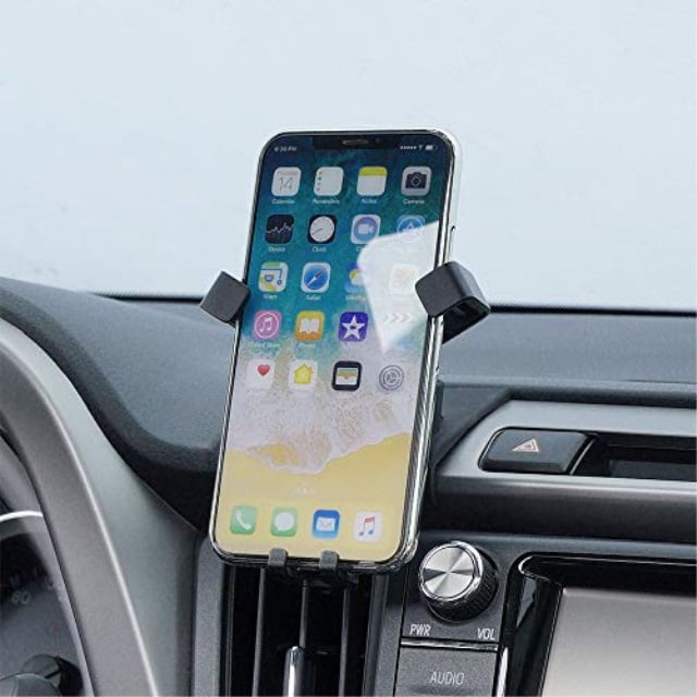 Black Car Vents Holds Mount for Totota RAV4 2018 2019,Car Phone Mount for iPhone 8 iPhone X,Smartphone for 5.5/6 in Behave Phone Holder for Totota RAV4 Air Vent Phone Holder 