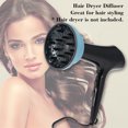 thumbnail image 3 of Diffuseur de Sèche-Cheveux Réglable, Diffuseur pour Cheveux Bouclés Ou Ondulés, Accessoire de Coiffage Adapté, 3 of 8