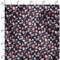 thumbnail image 2 of Soimoi Cotton Satin Spandex Blue Fabric By the Yard - 54 Inch Wide - Florals Print Fabric - Elegant and Timeless Patterns for Fashion and Home Decor Printed Fabric, 2 of 6