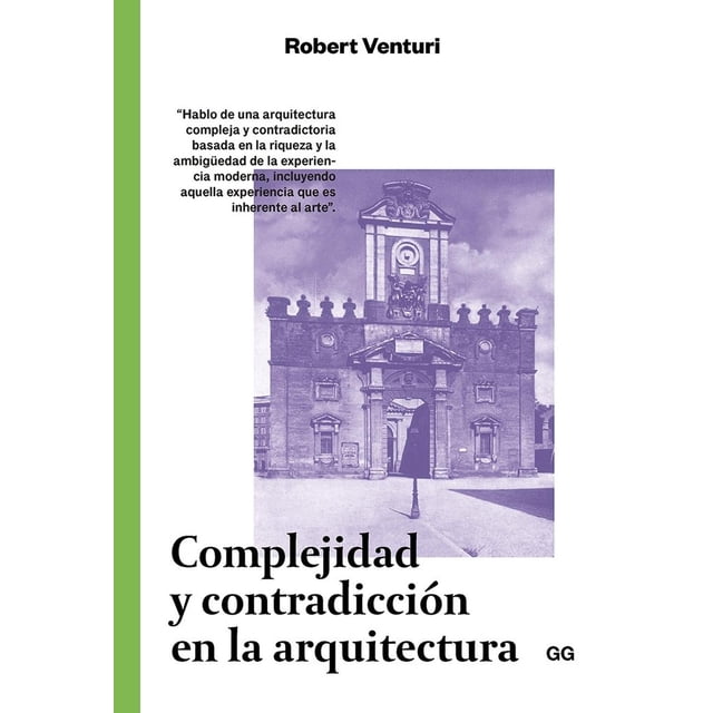 Complejidad y Contradicción en la Arquitectura Editorial GG 9788425228285