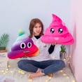 thumbnail image 2 of New creative poop plush toy funny expression funny poop expression pillow office pillow DMH, 2 of 7