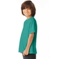 thumbnail image 2 of Hanes T-Shirt à Manches Courtes Col Ras du Cou ComfortWash pour Garçons, TP, Spanish Moss, 2 of 3