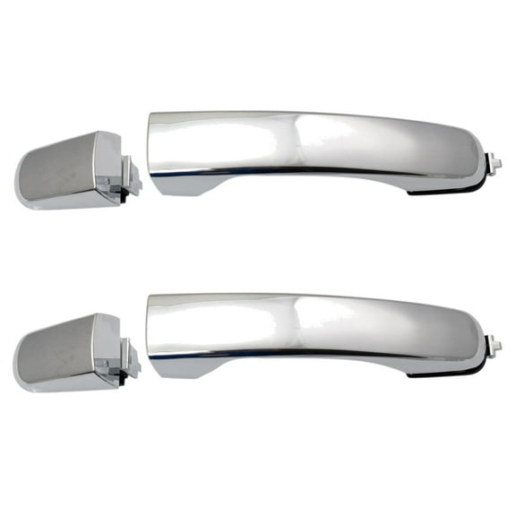 TRQ Exterior Door Handle Set Fits 2005-2017 Buick Chevrolet GMC Saturn DHA51119