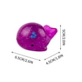 thumbnail image 2 of Marine Animals Squiishy Toy Soft Decompression Dough Ball Stress Relief Fidget Sensory Toy for Adults Teens Anxiety Relief Portable Desk Decor, 2 of 6
