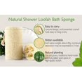 thumbnail image 3 of Hot Bath Supplies Loofah ,Natural Loofah Sponge Bath Body Exfoliation Natural Loofah 3 Pack of 7 inch, 3 of 7