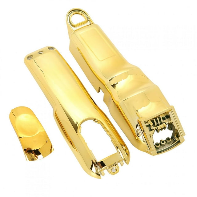 Hair Trimmer Cover, Exquisite Workmanship Safe And Eco-Friendly Easy To Install And Remove Hair Clipper Cover, For Woman Travel Girl Home Colorful,Luxury Gold,Rose Gold,Silver
