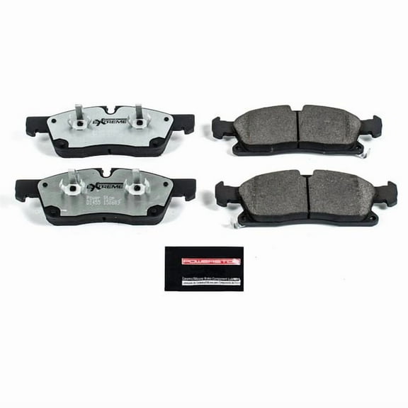 Power Stop Z26-1455 Z26 Street Warrior Carbon Fiber-Ceramic Brake Pad -Front