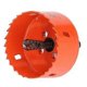 thumbnail image 4 of Bimetal Hole Saw HSS with Heavy Duty Arbor for Making Cornhole Boards Wood PVC Metal 2 3/4in, woodworking tool., 4 of 4