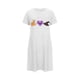 thumbnail image 5 of Camisón corto de talla grande para mujer, camisón de manga corta con estampado de pecho a la moda, camisón para mujer, 5 of 5