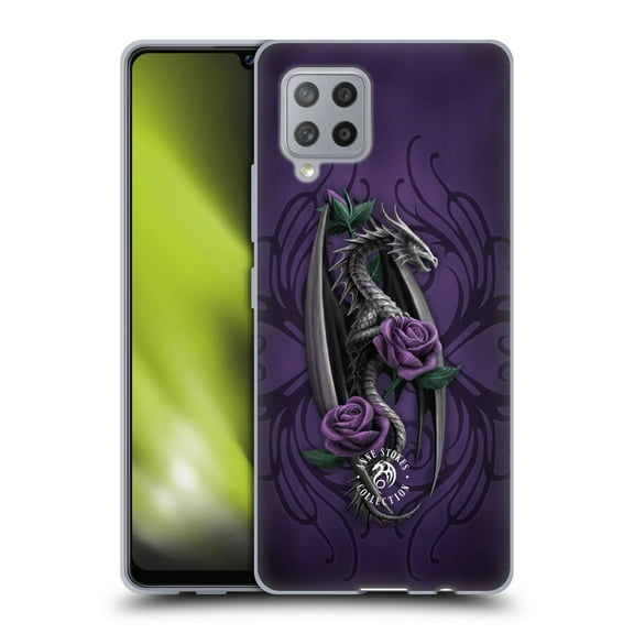 Head Case Designs Officially Licensed Anne Stokes Dragons 3 Beauty 1 Soft Gel Case Compatible with Samsung Galaxy A42 5G (2020)