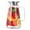 Clear, variant on NANDIYNZHI 52 Oz Glass Pitcher With Stainless Lid Water Carafe With Handle Good Beverage Pitcher For Homemade Juice & Iced Tea