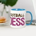 thumbnail image 4 of CafePress - Fantasy Football Goddess Mug - 11 oz Ceramic Mug - Novelty Coffee Tea Cup, 4 of 6