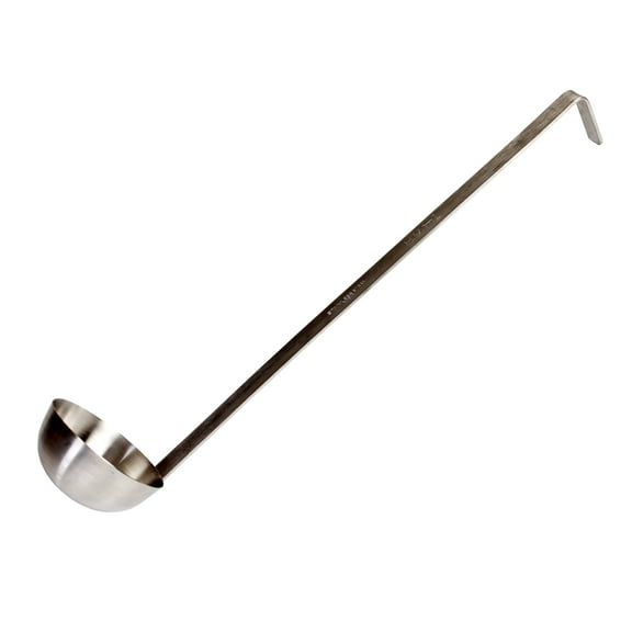 Excellante 3 oz stainless steel two pieces ladle, comes in each