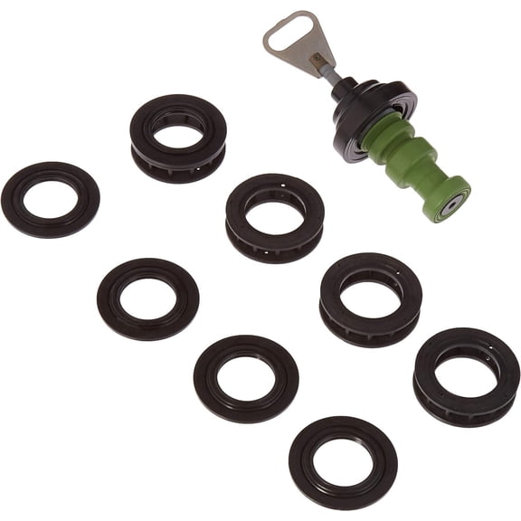 Fleck 5600 Filter Valve Rebuild Kit - Includes Piston 60102-10 and Seals & Spacers 60125