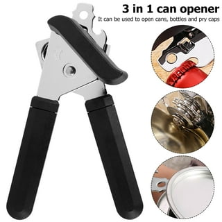 TureClos Heavy Duty Stainless Steel Professional Tin Can Opener Kitchen  Craft Easy Grip 
