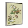 thumbnail image 2 of Stupell Industries Eclectic Animals In Nature Scenes Gray Floating Frame Canvas Art, 17 x 21, by Grace Popp, 2 of 8