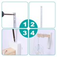 thumbnail image 3 of Luz Montada En La Pared Retro Personalidad Lámpara De Pared De Bobinado Luz De Pared Decorativa Con Tornillo E27 Para Escaleras De Hotel Sala De Estar Serendint HA027579-01, 3 of 7