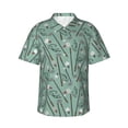 thumbnail image 1 of Fotbe golf equipment Camisa Hawaiana para Hombre Unisex – Camisa Casual de Verano con Botones de Manga Corta de Algodón y Lino,Large, 1 of 7