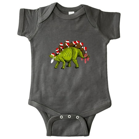 

Inktastic Santa-Stego-Saurus Gift Baby Boy or Baby Girl Bodysuit