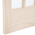 thumbnail image 4 of Pinecroft Traditional Frosted Glass Bifold Door, 24-in. x 80-in., Unfinished, 4 of 8