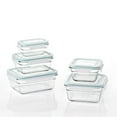 thumbnail image 1 of Open Box Glasslock Oven and Microwave Safe Glass Food Storage 10 Piece Set, 1 of 7