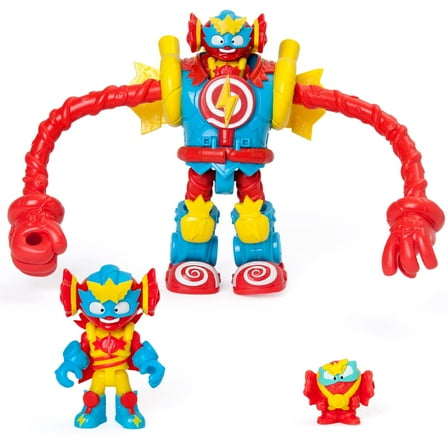 SUPERTHINGS Superbot Power Arms Sugarfun – Articulated hero robot with flexible arms and combat