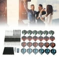 thumbnail image 4 of Ensemble de Fléchettes Professionnelles, Ensemble de Fléchettes Portables 12 Pcs pour Jeu, 4 of 8