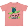 thumbnail image 3 of Inktastic Key West, Florida Happy Sea Turtle Boys or Girls Toddler T-Shirt, 3 of 5