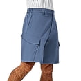 thumbnail image 4 of Lightweight Cargo Shorts for Men , Quick Dry Work Shorts for Outdoor Walking Hiking Fishing Golf, Men's Athletic Casual Half Pants Breathable Chinos with Multiple Pockets, 4 of 7