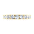 thumbnail image 3 of 1 Carat Diamond Wedding Band Ring in 14K Yellow Gold (Ring Size 5.5) (SI1-SI2 Clarity), 3 of 4