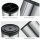 thumbnail image 4 of Estante giratorio multifuncional de acero inoxidable para utensilios de cocina | Cubeta con compartimentos para palillos | Organizador compacto para cubiertos y utensilios de cocina, 4 of 8