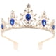 thumbnail image 1 of KAKOWELY Tiara Corona Tiara de Cristal Accesorio para el Cabello de Novia de Boda Tocado de Cristal Tocado, 1 of 5