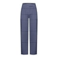 thumbnail image 4 of HOMADLES Mens Sports Jogger Pants Fitness with Pocket Stripe Print Outdoor Hiking Jogger Pants Navy S, 4 of 4