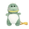 thumbnail image 1 of Women Cute Dinosaur Plush Satchel Mini Shoulder Money Phone Bags (Green), 1 of 6