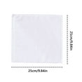 thumbnail image 3 of Microfiber Cleaning Cloth - 3 Pcs (9.84x9.84 Inch) High Performance - 1200 Washes, Ultra Absorbent Car Towel Traps Grime & Liquid for Streak-Free Mirror Shine - Car Washing Cloth, White, 3 of 8